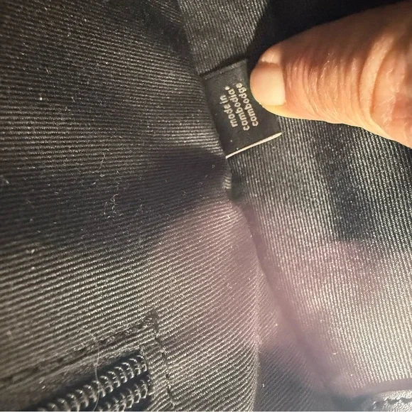 Coach Patricia Saddle Bag F88145 Black Leather Crossbody | Gunmetal Hardware - Picture 12 of 16